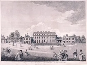 Buckingham House Prints: East front of Buckingham House, Westminster, London, 1796. Artist: James Miller