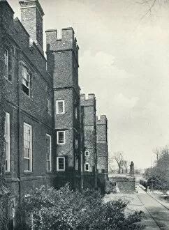 Christopher Hussey Gallery: The East Front of the College, 1926
