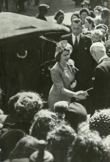 East End Prints: The East End Greets The Princess - May, 1946, 1947. Creator: Unknown