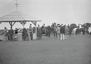 On Horseback Prints: East Hampton horse show, 1933. Creator: Arnold Genthe