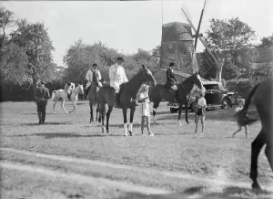East Hampton horse show, 1936. Creator: Arnold Genthe