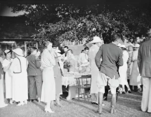 Refreshment Prints: East Hampton hunt, 1933 Sept. Creator: Arnold Genthe