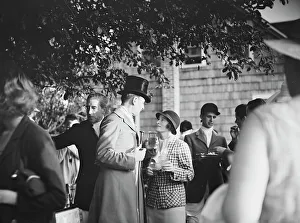 Refreshment Prints: East Hampton hunt, 1933 Sept. Creator: Arnold Genthe