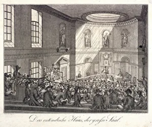 East India House, London, 1808. Artist: Boettger