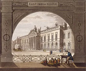 East India House, London, c1820