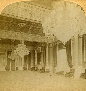 Reception Room Prints: East Room in Presidents Mansion, Washington, D. C. (U. S. A. ), 1900. Creator: Unknown