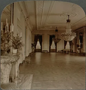 Reception Gallery: East room where receptions are held, White House, Washington D.C. c1900