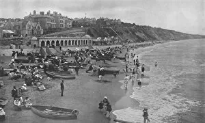 Bournemouth Gallery: The East Sands, c1910
