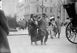 Easter Prints: Easter on 5th Ave. N.Y.C. between c1910 and c1915. Creator: Bain News Service