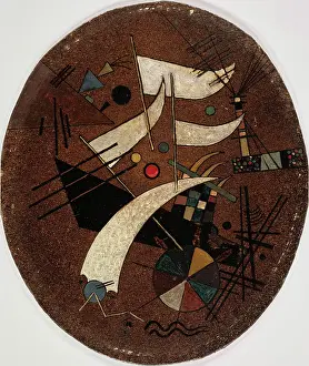 Easter Prints: Easter Egg, 1926. Creator: Kandinsky, Wassily Vasilyevich (1866-1944)