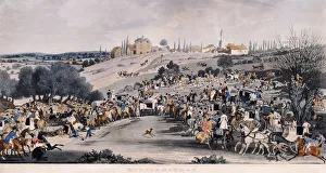 Pollard Prints: Easter Monday, 1820 - Epping Forest, Essex. Artist: James Pollard