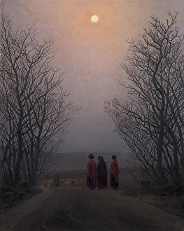 Easter Morning, between 1828 and 1835. Artist: Friedrich, Caspar David (1774-1840) Easter Morning, between 1828 and 1835. Artist: Friedrich, Caspar David (1774-1840)