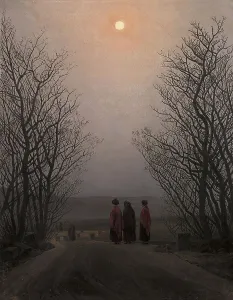 Wayside Prints: Easter Morning, 1828. Creator: Caspar David Friedrich