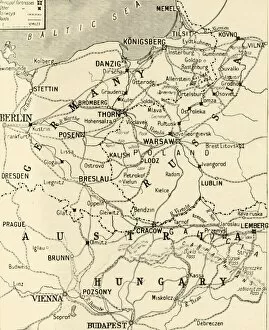 The Eastern Area of the Great War, 1915. Creator: Unknown