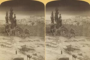 City Walls Collection: Eastern end of Mount Zion or City of David, 1893. Creator: Henry Hamilton Bennett