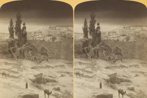 Bennett Henry Hamilton Gallery: Eastern end of Mount Zion or City of David, 1893. Creator: Henry Hamilton Bennett