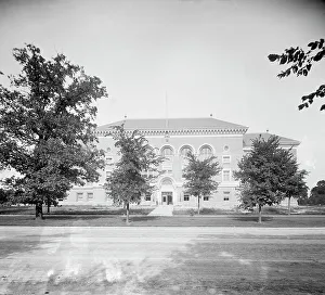 High School Prints: Eastern High School, Detroit, Mich. between 1900 and 1910. Creator: Unknown