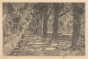 Frederick Childs Hassam Prints: Easthampton, 1917. Creator: Frederick Childe Hassam
