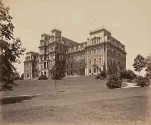 Easton, Pardee Hall, Lafayette College, c. 1895. Creator: William H Rau