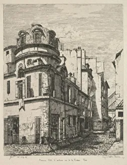Eaux-Fortes sur le Vieux Paris: Ancienne ecole de medecine rue de la Bucherie