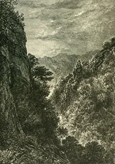 Mendip Hills Prints: Ebbor Gorge, 1898. Creator: Unknown