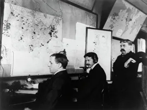 Telegraphist Prints: E.C. Heasley, Jules A. Rodier and Maj