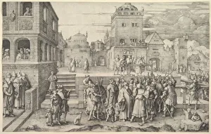 Lucas Jacobsz Prints: Ecce Homo, 1510. Creator: Lucas van Leyden