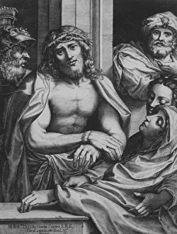 Agostino Carracci Collection: Ecce Homo, 1587. Creator: Agostino Carracci