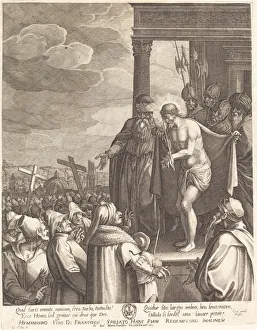Crowned Prints: Ecce Homo, 1613. Creator: Jacques Callot