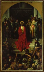 Shouting Prints: Ecce Homo, 1877. Creator: Gustave Doré