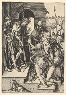 Martin Prints: Ecce Homo, ca. 1435-1491. Creator: Martin Schongauer