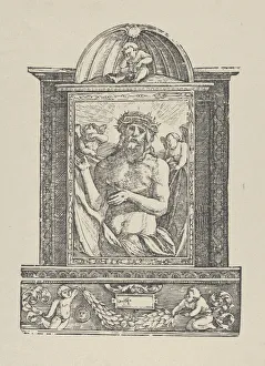 Hans Schäufelein Prints: Ecce Homo / Man of Sorrows, 1922. Creator: Hans Schaufelein the Elder