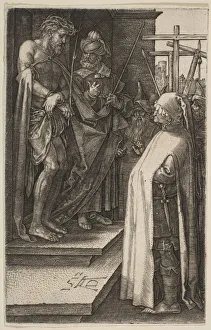 Ridicule Prints: Ecce Homo, from The Passion, 1512. Creator: Albrecht Durer