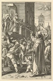 Ecce Homo, from The Passion of Christ, ca. 1598-1617. Creator: Unknown Ecce Homo, from The Passion of Christ, ca. 1598-1617. Creator: Unknown