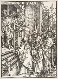 Ridicule Prints: Ecce Homo, from the series The Large Passion, ca. 1498-99. Creator: Albrecht Durer