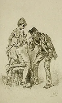Heliogravure Prints: Ecchymoses, 1893. Creator: Félicien Rops