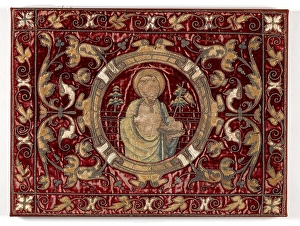 Ecclesiastical Prints: Ecclesiastical Panel Depicting Saint John The Bapitst, mid-17th century. Creator: Unknown