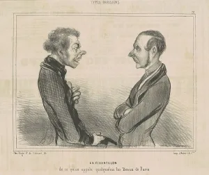 Faces Prints: Un échantillon de ce qu'on appèle quelquefois les Beaux de Paris
