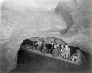 Kentucky United States Of America Prints: On Echo River (boat with tourists)