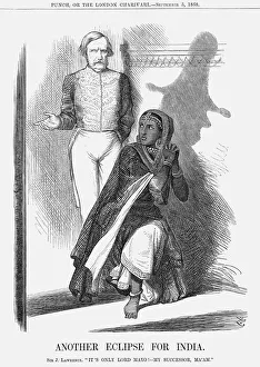 Mutiny Prints: Another Eclipse for India, 1868. Artist: John Tenniel