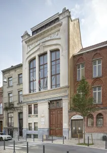 Zebra Crossing Prints: Ecole Josaphat, facing 30 Rue de la Ruche, (1907), c2014-2017. Artist: Alan John Ainsworth