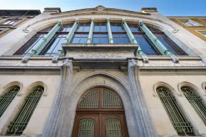 Ecole Josaphat, facing 30 Rue de la Ruche, (1907), c2014-2017. Artist: Alan John Ainsworth