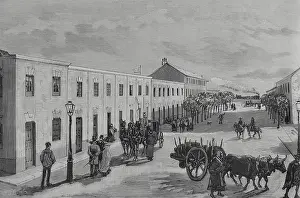 Juan Prints: Economic houses for workers built by La Constructora Benefica