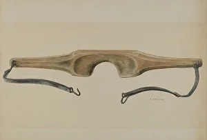 Pennsylvanian Prints: Economy Shoulder Yoke, c. 1937. Creator: Ralph Atkinson