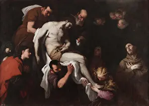 Franciscan Prints: Ecstasy of Saint Francis. Creator: Giordano, Luca (1632-1705)