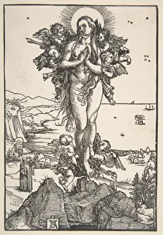 Elevation Prints: The Ecstasy of Saint Mary Magdalen. n. d. Creator: Albrecht Durer