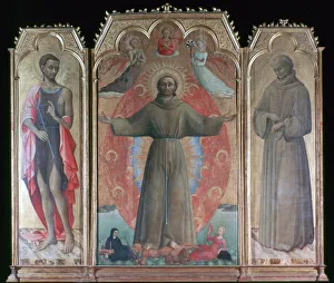 Siena Prints: The Ecstasy of St Francis, 1437-1444. Artist: Sassetta
