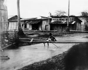 Ecuador - Scenes In Quayaquil, Ecuador, 1912. Creator: Harris & Ewing. Ecuador - Scenes In Quayaquil, Ecuador, 1912. Creator: Harris & Ewing