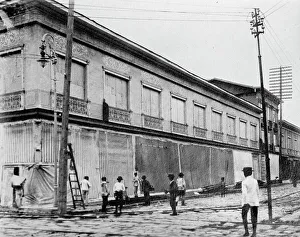 Ecuador - Scenes In Quayaquil, Ecuador, 1912. Creator: Harris & Ewing. Ecuador - Scenes In Quayaquil, Ecuador, 1912. Creator: Harris & Ewing