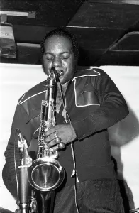 Eddie Harris, Ronnie Scott's Jazz Club, Soho, London, 1973. Creator: Brian O'Connor